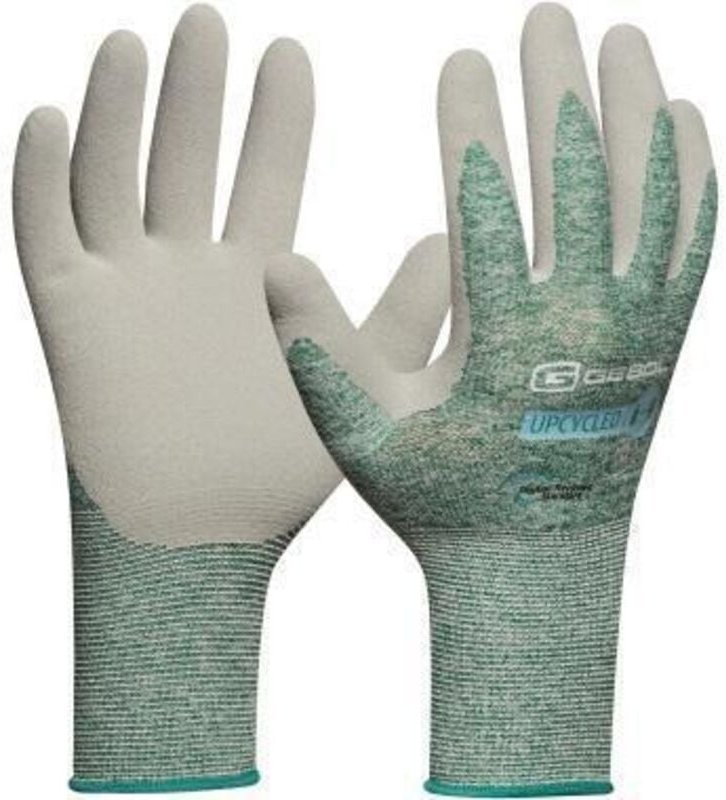 Arbeitshandschuh Upcycled strong 11 ii Polyester/Nylon dunkelgrün