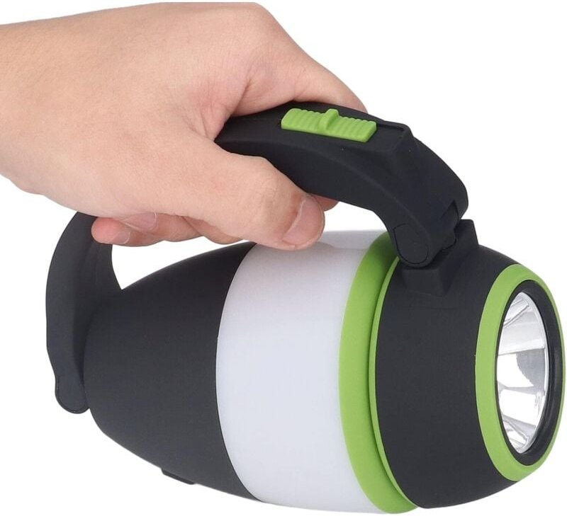 Multifunktionale wiederaufladbare Taschenlampe für Camping, Wandern, Outdoor, USB-Powerbank, tragbare Schreibtischlampe,...