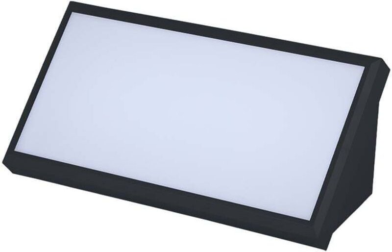 LED-Wandleuchte 20W Schwarz Farbe 6400K IP65 - V-tac