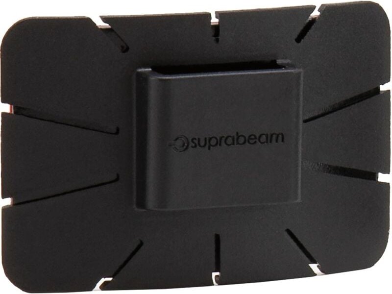 Alsafix Universalhalter passend zu led Stirnlampen, Helmhalterung mit Klebeband, Kunststoff schwarz