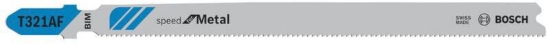 Thumbnail - Bosch Stichsägeblatt T 321 AF Speed for Metal, 3er-Pack - 2608636704