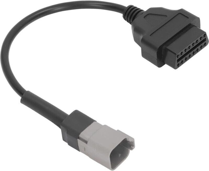6-poliger auf 16-poliger Diagnosekabeladapter als Ersatz für CAN-AM Motorräder, ATVs und UTVs, OBDII-Scannerkabel