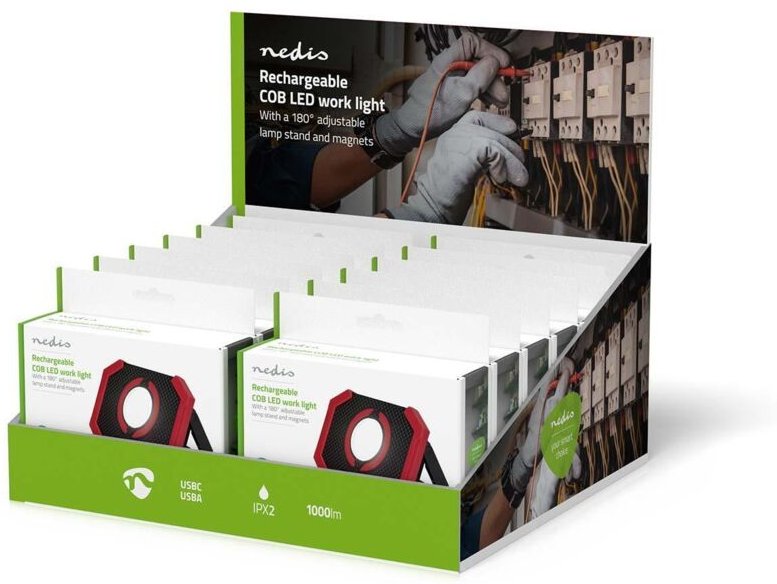 Wiederaufladbare cob led arbeitsleuchte