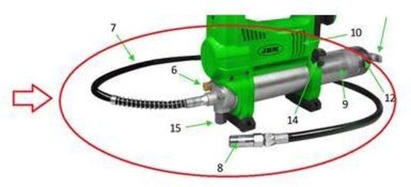 JBM15440 Flexibler Schlauch Nr. 21 (Art.-Nr. 60038)
