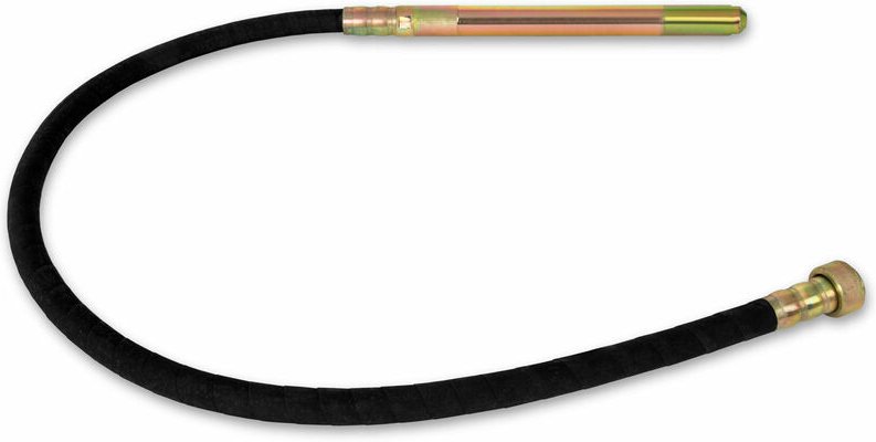 Eberth - Rüttelflasche, Ersatzteil für Betonrüttler, Durchmesser 35mm, Länge 2m, Anschluss an Betonverdichter, Stahlvers...