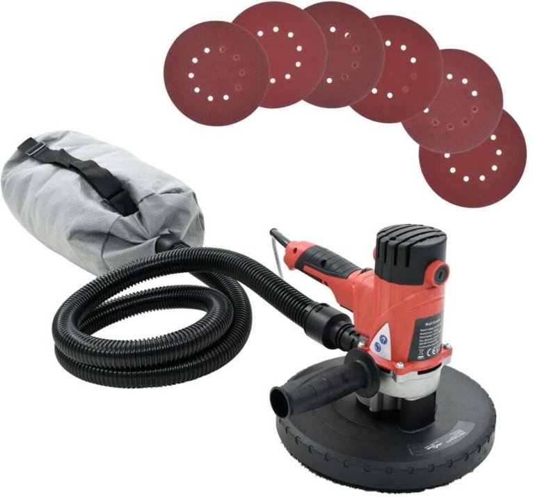 Trockenbau-Schleifmaschine mit Vakuumfunktion 1200 w Vidaxl