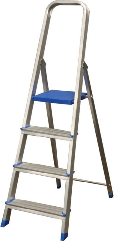 Sifer 2002 verstärkte Aluminiumtreppe mit 4 normalen Stufen EN131