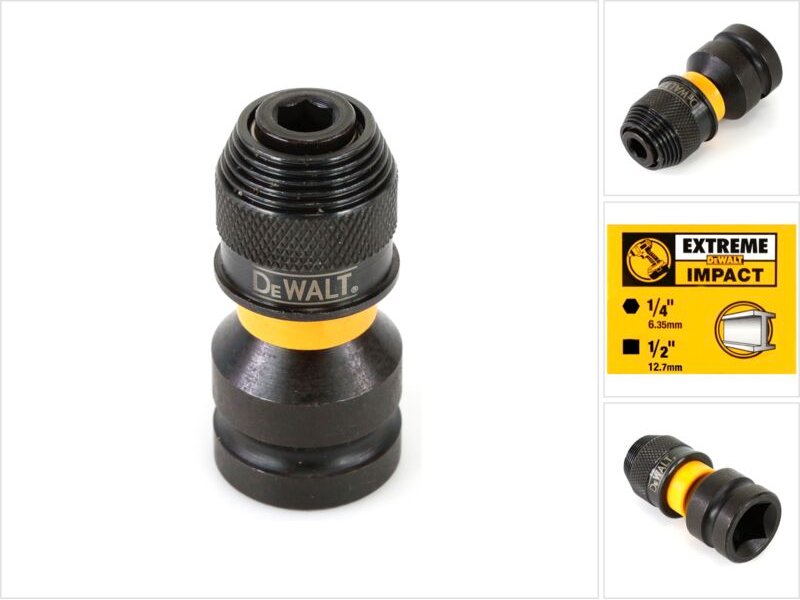 Thumbnail - Adapter 1/2 Zoll auf 1/4 Zoll schlagfest - Dewalt