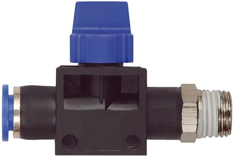 Riegler - 3/2-Wegeventil »Blaue Serie«, Steckanschluss, r 1/2 a., s-g Ø12mm