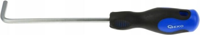 Geko Sechskantschraubendreher 150 mm mit ergonomischem Soft-Grip-Handgriff