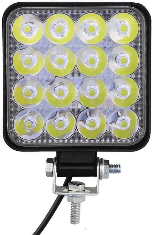 Auto-Arbeitslicht 16LEDs 48W Lichtleiste Flutlicht Rückfahrscheinwerfer für Off-Road-SUV-LKW