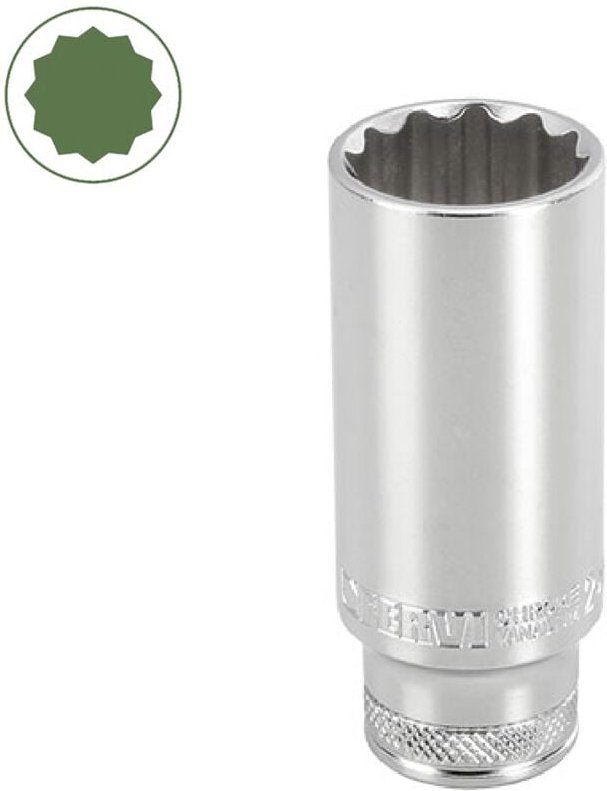 Langer Mehrkant-Steckschlussel 13 mm 1/2 Fervi bn4p3l013a