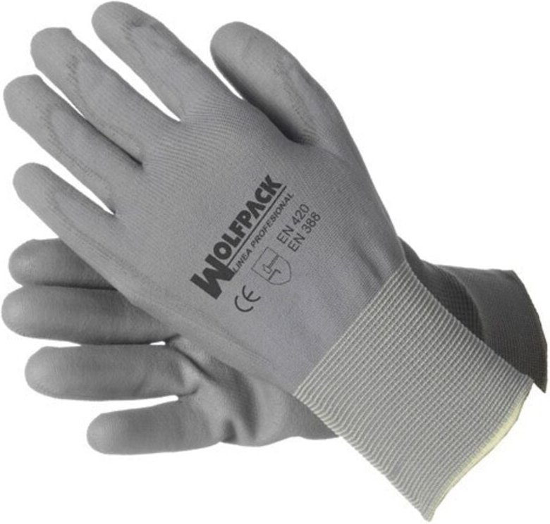 Handschuhe aus Polyurethan/imprägniertem Nylon 9' (Paar)