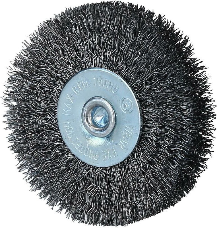 Ks Tools Stahldrahtbürstenscheibe 0,3mm, ø 80mm