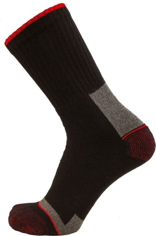 LMA - 3 Paar Socken Elios schwarz+kontrastfarbig T.46/48 99105C