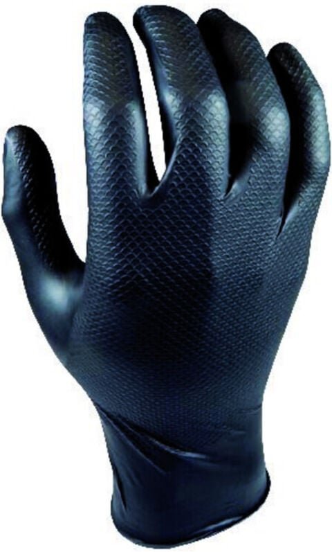 Handschuh Grippaz,schwarz, Gr. 2XL, Box a 50 Stück