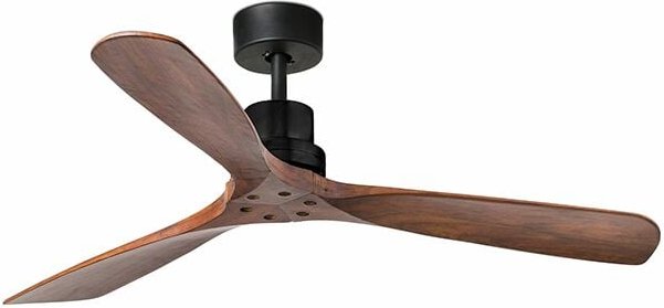 Deckenventilator ohne Licht schwarz ø 132 cm lantau-g