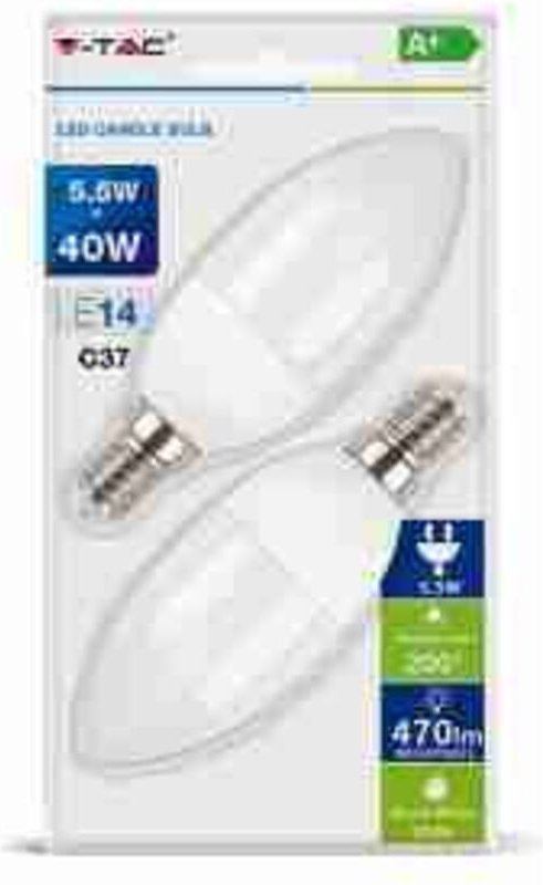 LED7293 VT-2106 LED-Lampe - 4,5 W E14 P45 3000 K