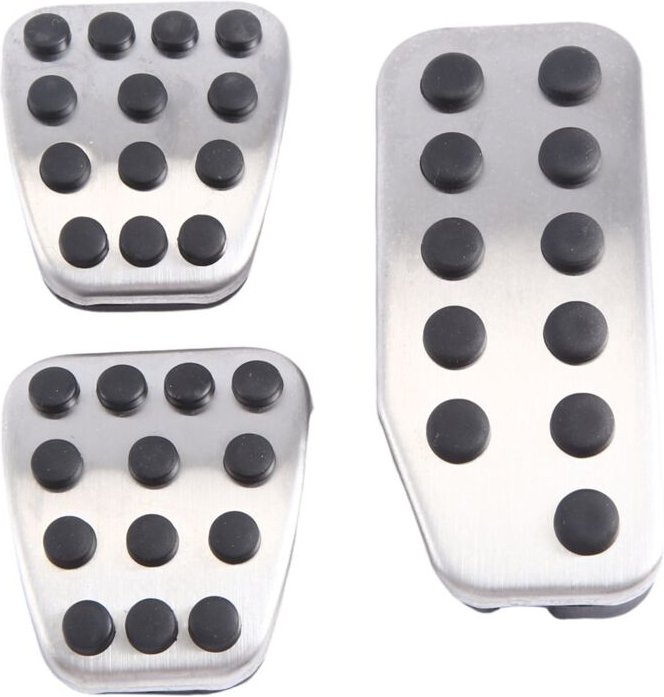 Tlily - Auto Pedale Gas Brems Kupplung Pedal Platten Belag für city 2013 - 2020 Vezel -v 2015-2020 (mt)