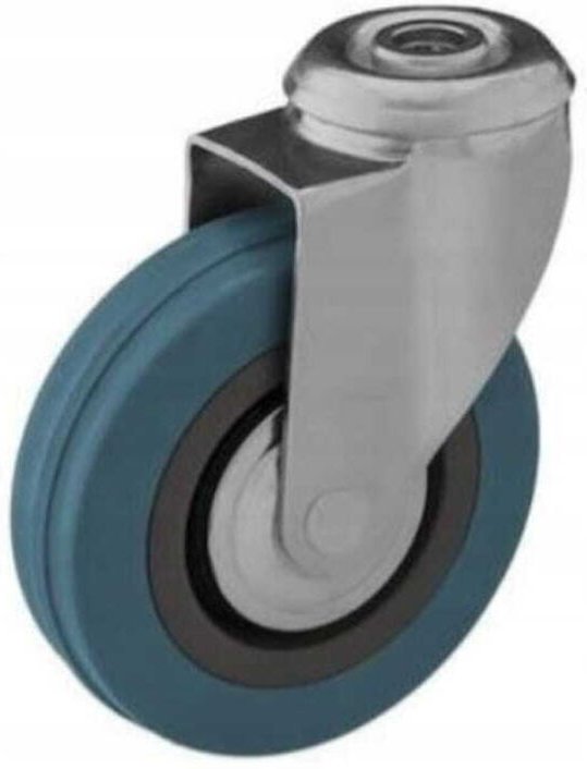 Lenkrollensatz für 100 mm Loch, Kunststoff/Gummi