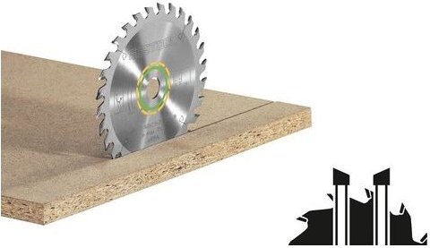 Universal-Sägeblatt 260 x 2,5 x 30mm W60 - Festool