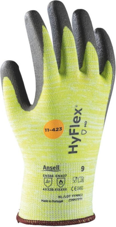 Handschuh-Paar HyFlex 11-423, Handschuhgröße: 7 - Ansell