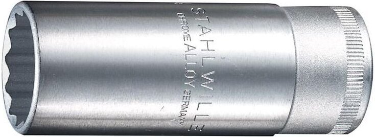 Thumbnail - Steckschlüsseleinsatz 51 1/2 Zoll 12-kant sw 17mm L.83mm Stahlwille