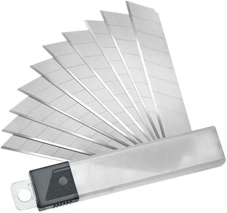 Abbrech-Klingenstreifen 18 mm breit 10 Stück