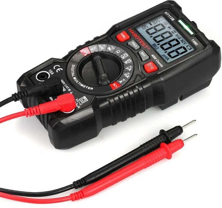 Digitalmultimeter, automatische Bereichswahl, True RMS, 4000 Zählungen, berührungsloses Multimeter, Voltmeter, Amperemet...