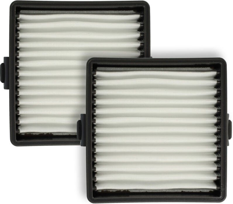 Thumbnail - 2x Flachfaltenfilter kompatibel mit Ryobi One+, CHV182, CHV182M, One Handstaubsauger, Staubsauger - Filterelement - Vhbw
