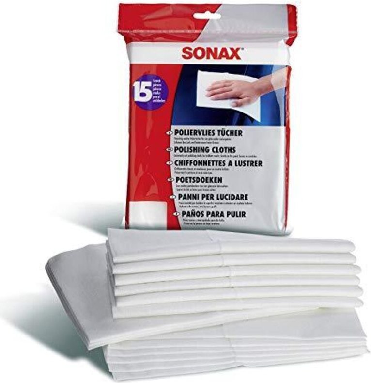 Thumbnail - Poliervliestücher 15 Stück Autopflege - Sonax