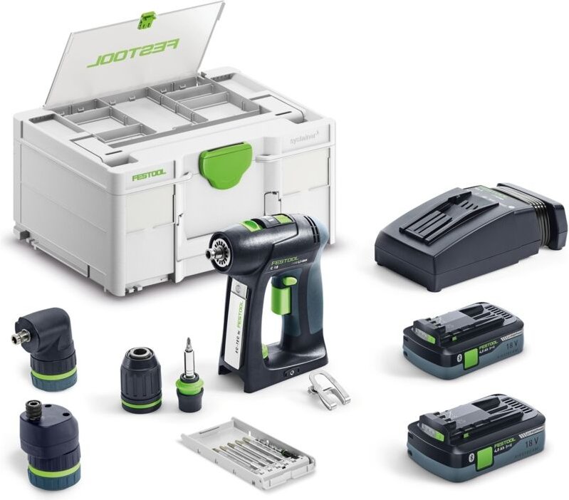 Akku-Bohrschrauber c 18 hpc 4,0 I-Set - Festool