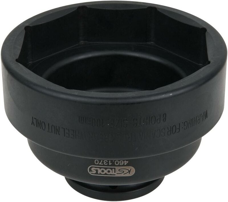 Ks tools 3/4'Achsmuttern-Schlüssel für Scania, 8-kant, 100 mm ( 460.1370 )