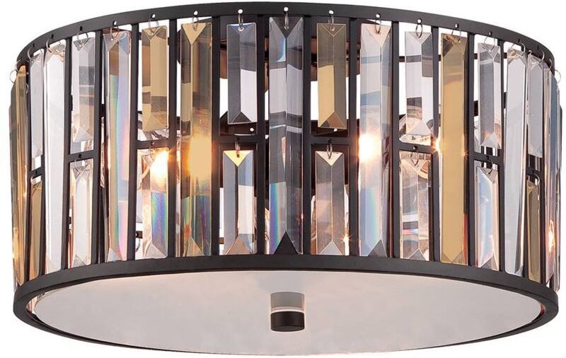 Elstead - Gemma - 3 Licht Deckeneinbauleuchte Vintage Bronze, E27