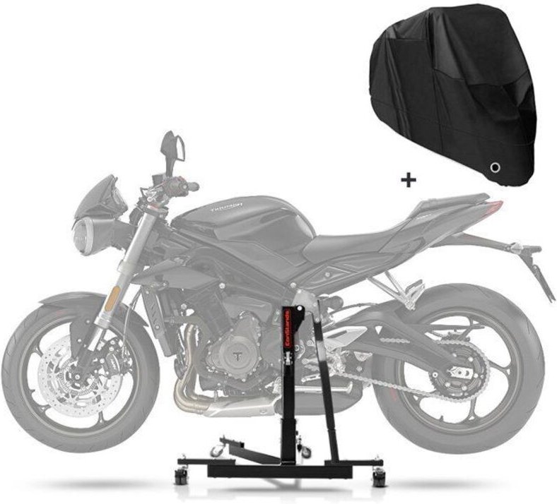 Werkstatt-Ständer Zentral für Honda CB 650 F 14-18 Evo + Abdeckung