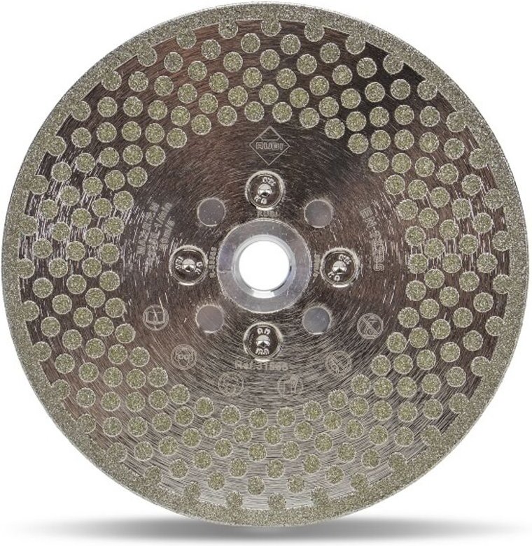 Rubi - Diamantscheibe ecd 125 mm 2 in 1 Super Pro Schneiden und Schleifen 2 Seiten M14 - 31965