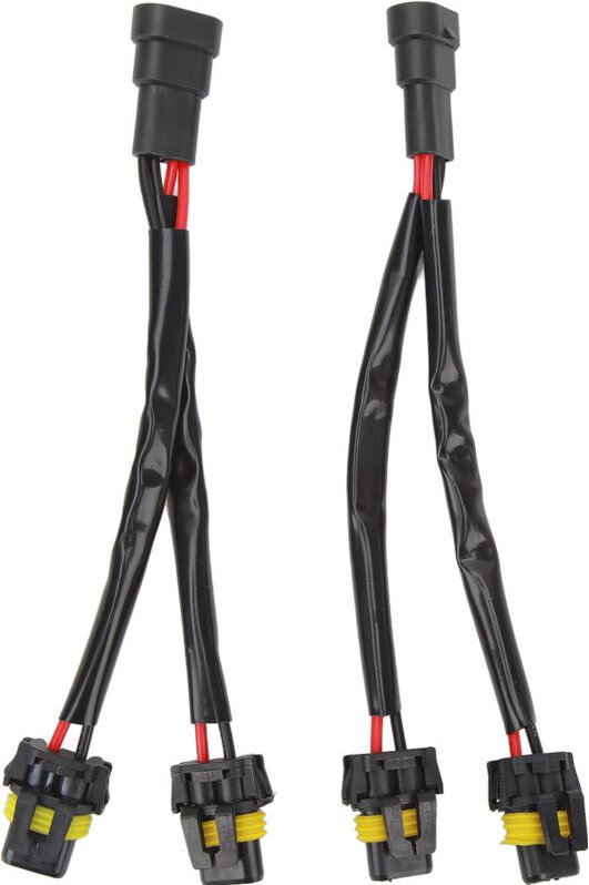 Universelles 2-Wege-Scheinwerfer-Trennkabel, hocheffizientes Stecker-Buchse-Scheinwerferkabel für LKW.