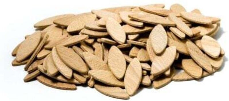 Lamello 20 Dübel, Größe 20, 100er-Pack, Lamello, hochwertige flache Buchenholzdübel für Schreiner und Heimwerkerprojekte...