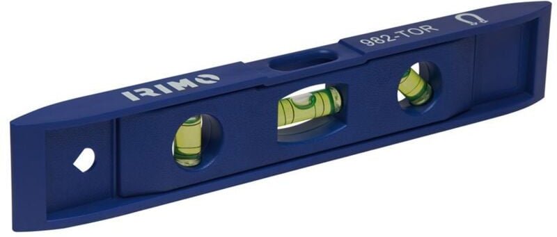 Kunststoff-Wasserwaage „Torpedo“ 230x15x40mm 982-TOR-1 Irimo