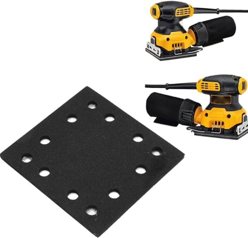 Tampon de Ponçage carré avec Plaque en Aluminium à 8 Trous et 4 Yeux Rembourrage en eva Forte Dissipation de la Chaleur ...