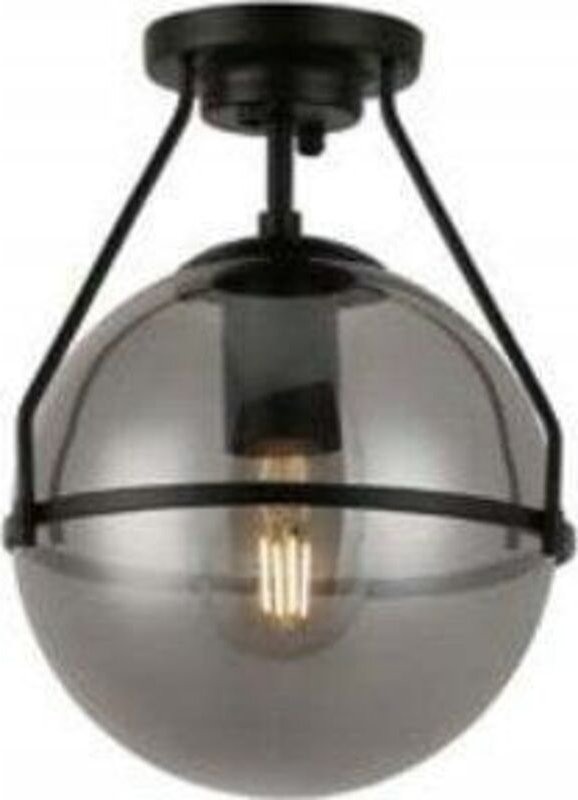 Gtv DROP Deckenlampe schwarz 21 cm modern