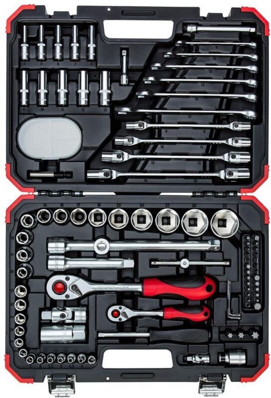 Red R46003092 Steckschlüsseleinsatz-Set 92teilig 3300062 - Gedore