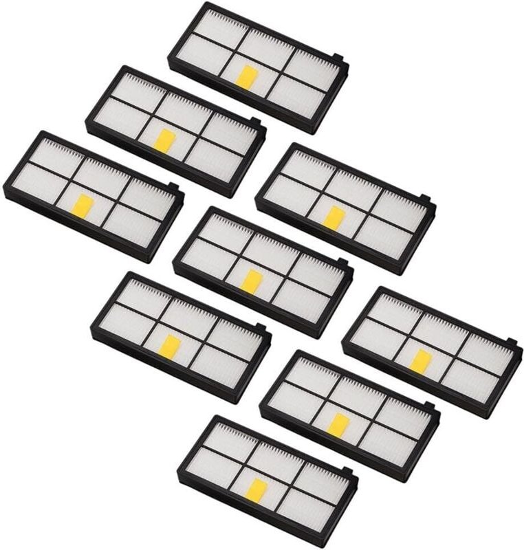 Ersatzfilter sind kompatibel mit den Roboterstaubsaugern der Serien 800 und 900 von iRobot Roomba 801, 805, 850, 860, 87...