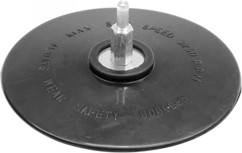 Gummibohrscheibe mit 125mm Schaft 08314 vorel