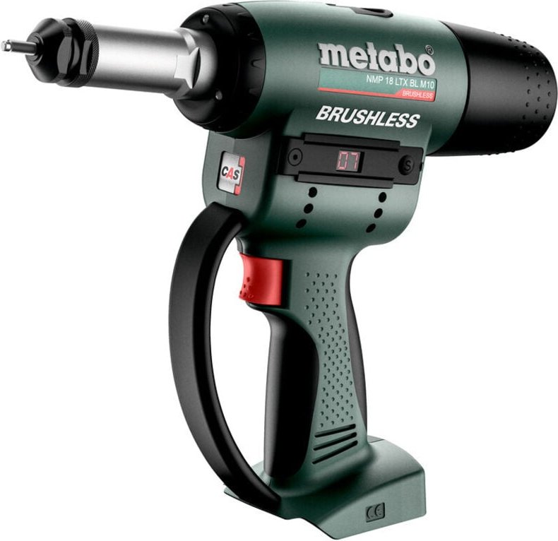 Metabo - nmp 18 ltx bl M10 601788840 Akku-Nietmutternpistole 18V