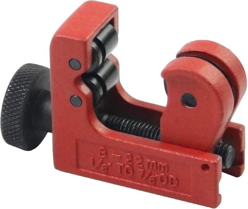 Sollbry - Verstellbarer Rohrschneider, Miniatur-Schneidemaschine, Mini-Kupferrohrschneider, Mini-Rohrschneider, verstell...