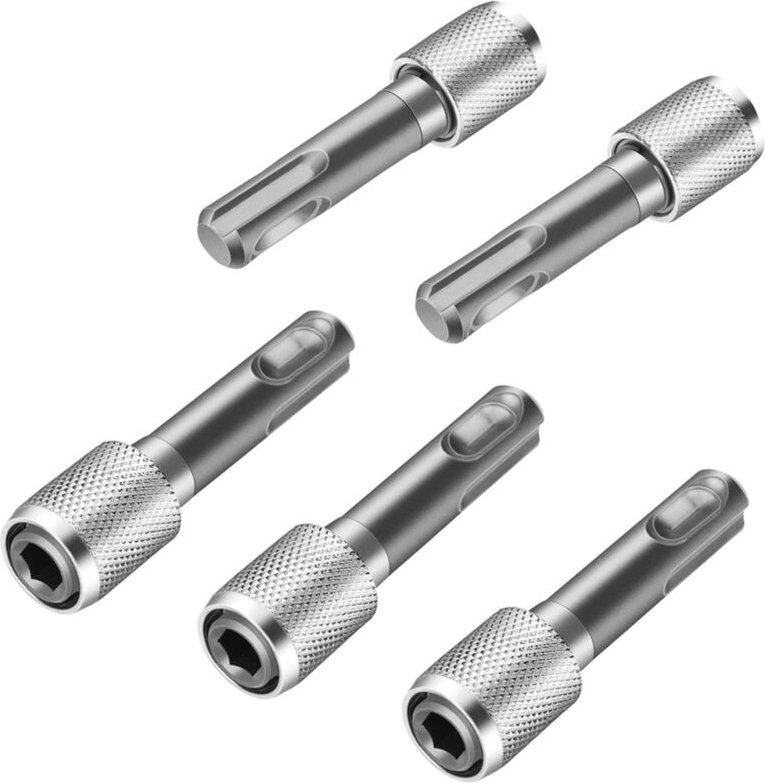 Stücke SDS-Plus Bohrfutteradapter, sds Plus Bitadapter auf 1/4 Zoll 6,35 mm Innensechskant-Stahlhalter,