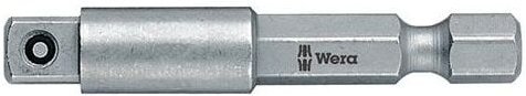 Steckschlüssel-Adapter 1/4 für Einsätze 1/4 50mm Wera