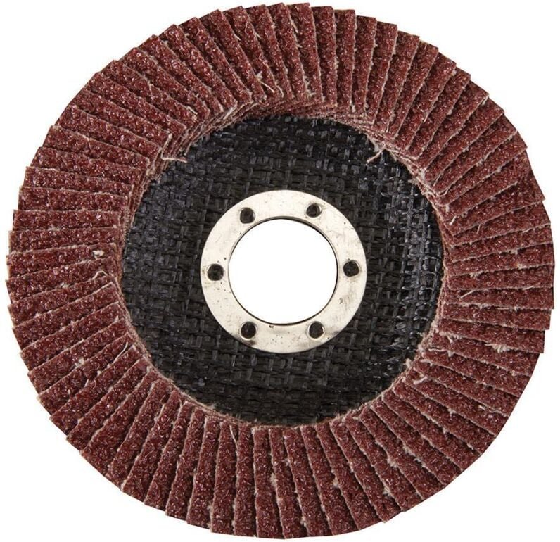 Korund-Fächerscheibe 115 mm, 40er-Körnung