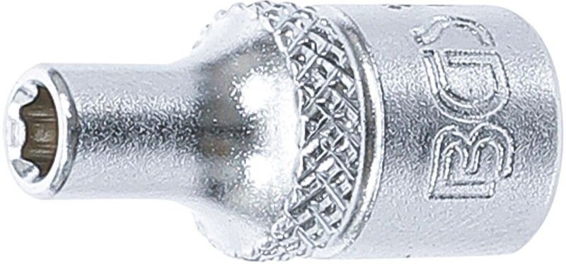 Bgs Technic - Steckschlüssel-Einsatz Sechskant Antrieb Innenvierkant 6,3 mm (1/4') sw 3,5 mm